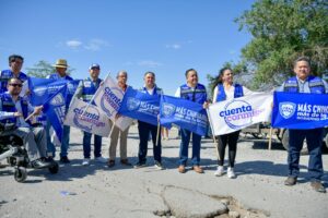 Por parte de gobierno del estado el programa en tu colonia cuenta conmigo.