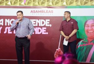 TRANSPORTISTAS LE HACEN EL FEO A CRUZ; ENOJADO LE SACA CARA DE GUANTE A JESÚS MANUEL GARCÍA