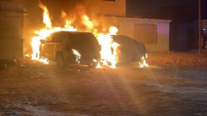 Se Incendian 3 Automóviles En La Castillo Peraza