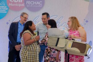 Cierra alcalde Marco Bonilla primer ciclo del programa “Más Vida” con baby shower para 120 mujeres que pronto serán madres