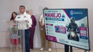 La coordinación de seguridad vial por medio del departamento de educación vial iniciarán cursos gratuitos para los motociclistas