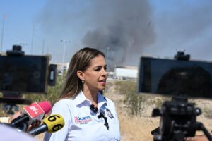 Juárez arde y los Bomberos siguen abandonados: Diputada Xóchitl Contreras exige a Cruz Pérez asumir su responsabilidad