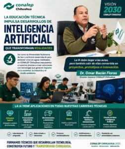 La educación técnica debe impulsar desarrollos de Inteligencia Artificial con impacto real