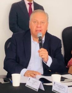 Diputado Federal De Morena Licenciado Daniel Murguía En Comisión En La Cámara De Diputados