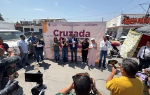 Llevan Cruzada por tu Mercado al del Parque Hidalgo