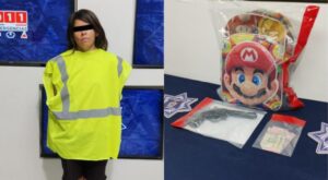 Asaltó tienda con arma de juguete; la escondió en mochila de Mario Bro