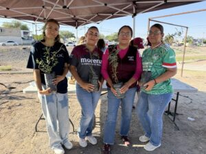 Impulsa diputada Lizzy Guzmán reforestación y cuidado de los espacios comunitario en Ciudad Juárez
