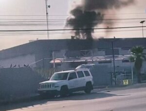 Incendio En Restaurante Dentro De Central Camionera
