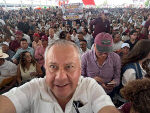 Diputado Federal De morena Licenciado Daniel Murguía Asiste A El Evento De La Presidenta De México