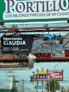 CON LOS BACHES ABIERTOS,,JUARENSES RECIBEN A PRESIDENTA SHEINBAUM