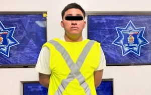 Con picahielos robó celular de chofer de plataforma; lo detienen