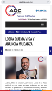 Nunca quemó su visa y tampoco cambió de residencia, captan a morenista Juan Carlos Loera en concierto de Alejandro Fernández en El Paso Texas