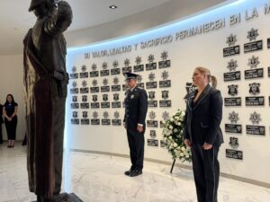 Destina SSPE espacio de la Torre Centinela para homenaje permanente al servicio policial