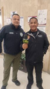 Se jubila comandante Juan Francisco González tras 25 años de servicio en Dpto Rescate