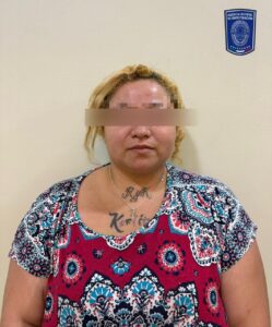 Detiene AEI a mujer con casi un kilo y medio de mariguana en Juárez