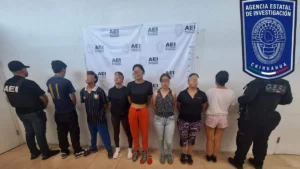 Detienen a siete personas con droga tras cateo en la Federico Piñón; dos son menores