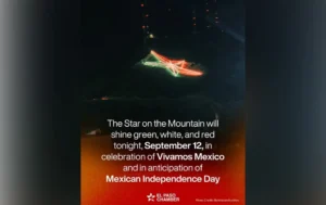 Estrella en El Paso se pondrá tricolor en honor a México