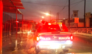 Elementos de la Secretaría de Seguridad Pública Municipal (SSPM) adscritos al Distrito Centro brindaron apoyo
