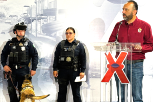 Destaca agrupamiento K9 de la SSPM importantes aseguramientos